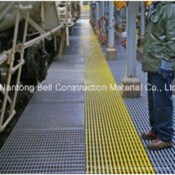 GRP/FRP Grating, Platforms/Walkways, Fiberglass Stair Tread.